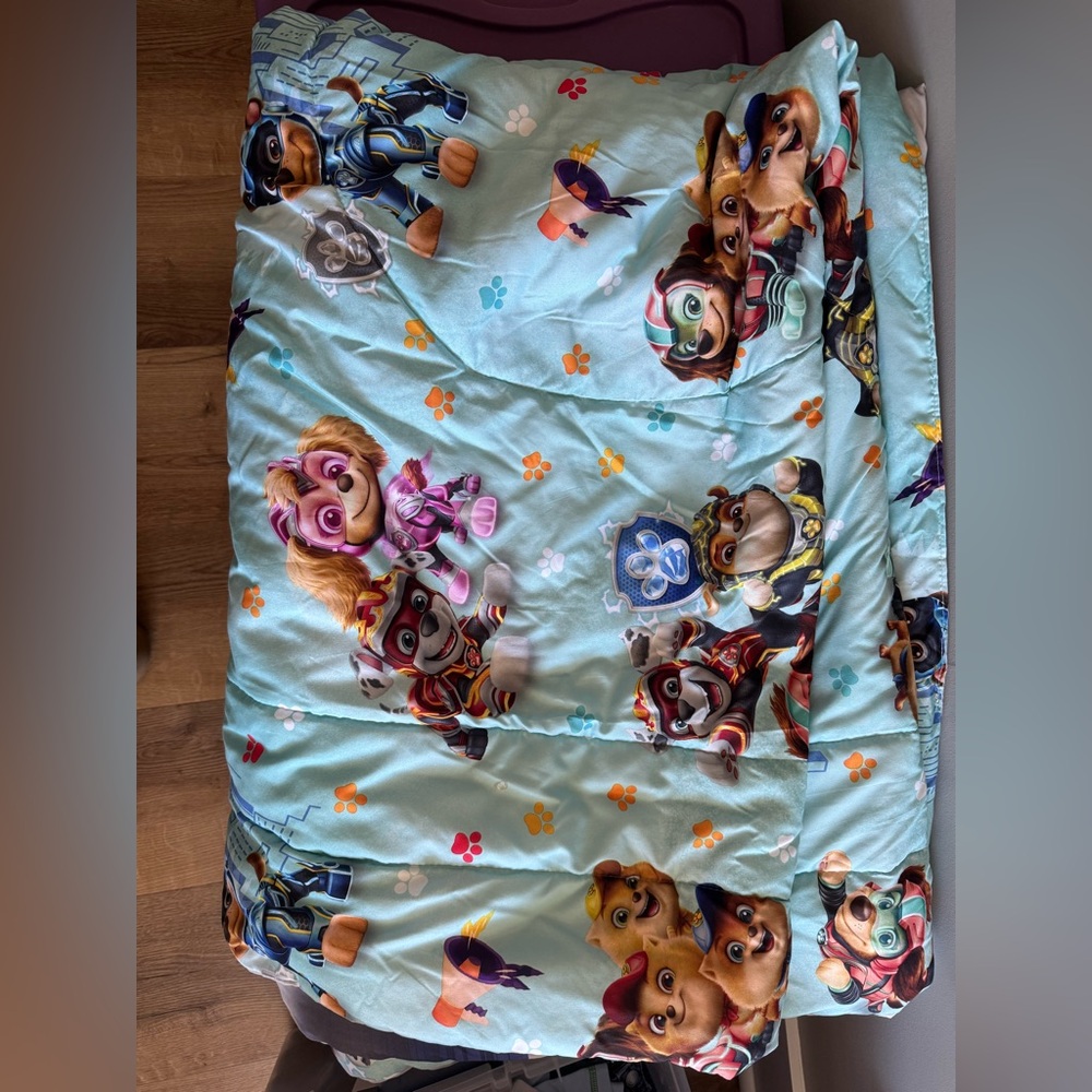 Paw patrol comforter!